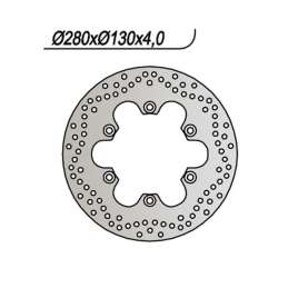DISCO FRENO ANTERIORE NG 687 KAWASAKI ZL A ELIMINATOR 400 1986-1987