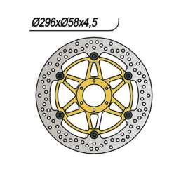 DISCO FRENO ANTERIORE NG 693 HONDA CB F HORNET 600 2000-2002