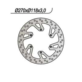 DISCO FRENO ANTERIORE NG 719 SUZUKI DR R 250 1995-2000