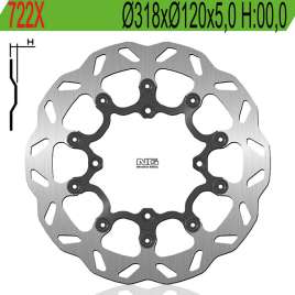 DISCO FRENO ANTERIORE NG 722X WAVE BETAMOTOR RR SM 250 2005-2006