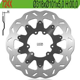 DISCO FRENO ANTERIORE NG 724X WAVE HM CRE F 450 2002-2004