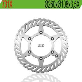 DISCO FRENO ANTERIORE NG 731X WAVE GAS GAS PAMPERA 400 2006-2007
