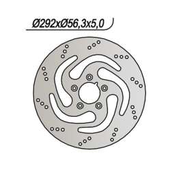 DISCO FRENO ANTERIORE NG 735 HARLEY DAVIDSON XL/XLH SPORTSTER HUGGER 883 2000-2003