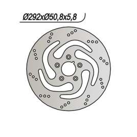 DISCO FRENO POSTERIORE NG 741 HARLEY DAVIDSON ALL SPORSTER MODELS 0 1984-1999