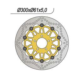 DISCO FRENO ANTERIORE NG 750 KAWASAKI W 650 1999-2006