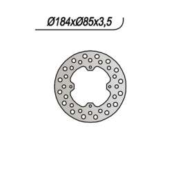 DISCO FRENO POSTERIORE NG 760 SUZUKI RM RA 80 1990-2001