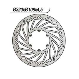 DISCO FRENO ANTERIORE NG 804 GAS GAS SM 125 2001-2005