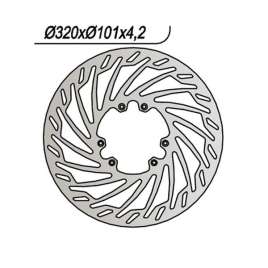 DISCO FRENO ANTERIORE NG 809 HM CRE F 450 2002-2004