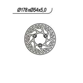 DISCO FRENO ANTERIORE NG 816 GAS GAS WILD H.P. 250 2002-2003