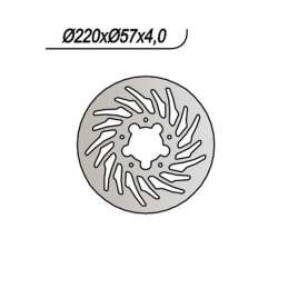 DISCO FRENO POSTERIORE NG 829 RIEJU RS 2 MATRIX 50 2004