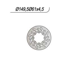 DISCO FRENO POSTERIORE NG 842 POLARIS SPORTSMAN 400 2001-2002