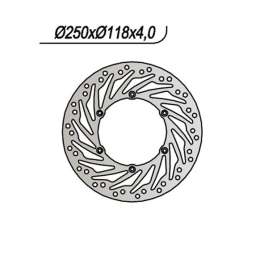 DISCO FRENO ANTERIORE NG 862 SUZUKI DR R 250 1995-2000