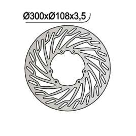 DISCO FRENO ANTERIORE NG 867 APRILIA SX 50 2006-2011