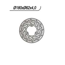DISCO FRENO POSTERIORE NG 871 SHERCO ENDURO 50 2007-2012