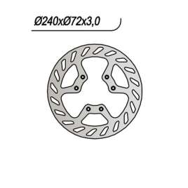 DISCO FRENO ANTERIORE NG 907 BETAMOTOR RR T ENDURO 50 2008-2009