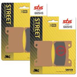 SBS 665HS KIT PASTIGLIE FRENO ANTERIORE YAMAHA FZR R 600 1994-1995