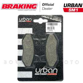 KIT PASTIGLIE FRENO POSTERIORE BRAKING 667SM1 SUZUKI BURGMAN 250/400 1998-2002