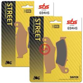 SBS 694HS KIT PASTIGLIE FRENO ANTERIORE HONDA XL V TRANSALP 600 1997-1999
