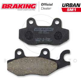 KIT PASTIGLIE FRENO POSTERIORE BRAKING 725SM1 TRIUMPH TIGER 900 955 1050