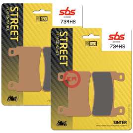 SBS 734HS KIT PASTIGLIE FRENO ANTERIORE HONDA CB AC/AD 1100 2013