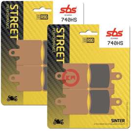 SBS 740HS KIT PASTIGLIE FRENO ANTERIORE YAMAHA FJR A - FJR AS 1300 2006-2015