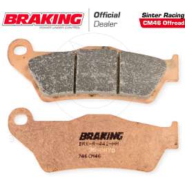 KIT PASTIGLIE FRENO ANTERIORE BRAKING 746CM46 SINTER RACING OFFROAD/ENDURO