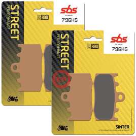 SBS 796HS KIT PASTIGLIE FRENO ANTERIORE BMW R 900 RT 10 SF 900 2010-2013