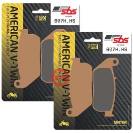 SBS 807HS KIT PASTIGLIE FRENO ANTERIORE HARLEY DAVIDSON XLR SPORTSTER ROADSTER 883 2011-2013