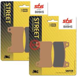 SBS 809HS KIT PASTIGLIE FRENO ANTERIORE HONDA CBR RR / ABS 600 2013-2017