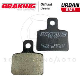 KIT PASTIGLIE FRENO POSTERIORE BRAKING 832SM1 SHERCO PINZA AJP