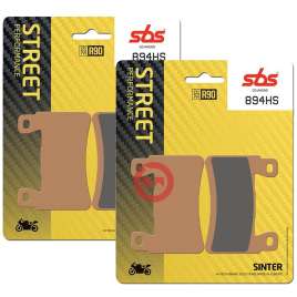 SBS 894HS KIT PASTIGLIE FRENO ANTERIORE KAWASAKI ZX6R NINJA ABS FDF 636 2019