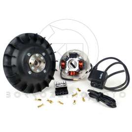 KIT ACCENSIONE ELETTRONICA PINASCO FLYTECH TUNING VOLANO 1.4 Kg VESPA PX 125 150 200 / PE / ARCOBALENO