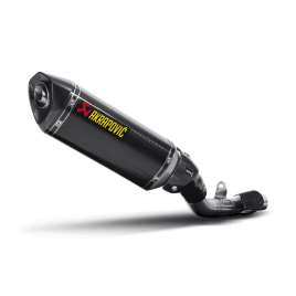 S-K8SO2-HRC AKRAPOVIC TERMINALE DI SCARICO CARBONIO OMOLOGATO KAWASAKI Z800 2013-2016