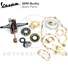 KIT REVISIONE ALBERO MOTORE VESPA PX 125-150 GUARNIZIONI PARAOLI CUSCINETTI