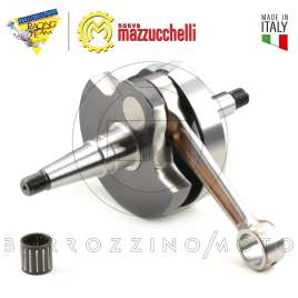 ALBERO MOTORE ANTICIPATO VESPA PX PE 200 MAZZUCCHELLI AMT166 BIELLA CROMATA