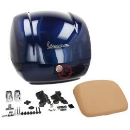 BAULETTO VESPA GTS 300 HPE 42L BLU DEEP ENERGIA 289/A ORIGINALE PIAGGIO MY 2019