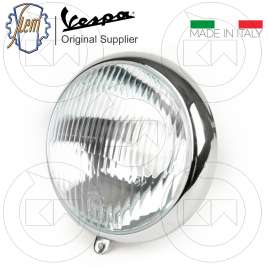 SIEM FARO VETRO 105mm VESPA 125 VM1T VM2T FAROBASSO