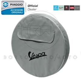 COPRIRUOTA LUSSO ORIGINALE CERCHIO 10" VESPA 50 PK S XL SPECIAL R L N