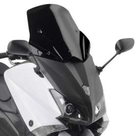 PARABREZZA SPOILER CUPOLINO NERO BASSO SPORTIVO D2013B YAMAHA T-MAX 530 2012-2016