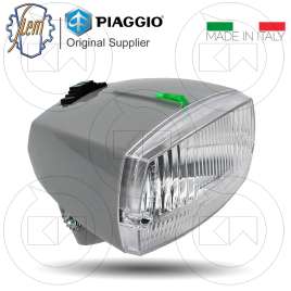 FANALE ANTERIORE GRIGIO PIAGGIO CIAO 50 ORIGINALE SIEM