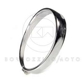 GHIERA FARO ANTERIORE SIEM Ø mm.105 CROMATA TONDO VESPA 50 L R N