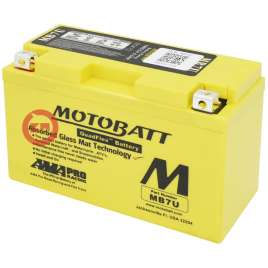 Batteria MOTOBATT MB7U 12V 6.5AH Sigillata Pronta all’uso sost. Yuasa YT7B-BS