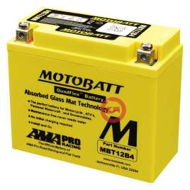 Batteria MOTOBATT MBT12B4 12V 11AH Sigillata Pronta all’uso sost. Yuasa YT12B-BS - YT12B4