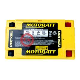 Batteria potenziata MOTOBATT MBTX12U 12V 14AH Sigillata Pronta all’uso Yuasa YTX12-BS / YTX14 / YTX14L