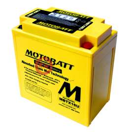 Batteria potenziata MOTOBATT MBTX16U 12V 19AH Sigillata Pronta all’uso Yuasa YTX16-BS YTX20A-BS YTX20CH-BS