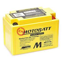 Batteria potenziata MOTOBATT MBTZ14S 12V 11.2AH Sigillata Pronta all’uso Yuasa YTZ12S YTZ14S
