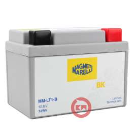 Batteria Magneti Marelli a litio MM-LT1-B LIFE PO4 YB4L-B YTX4L-BS YTX5L-BS YTZ5S-BS