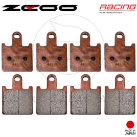 ZCOO KIT 4 PASTIGLIE RACING-EX N006 FRENO ANTERIORE