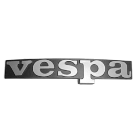 TARGHETTA SCRITTA SCUDO ANTERIORE VESPA PX 125 150 200 E ARCOBALENO PIAGGIO 197601