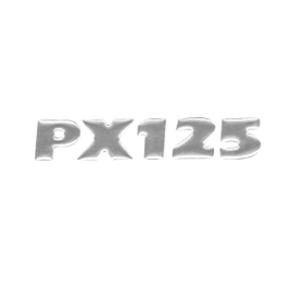 TARGHETTA SCRITTA ADESIVA PX125 VESPA PX 125 E 1998-2001 SCOCCA LATERALE